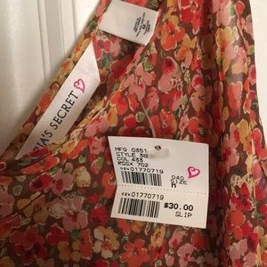 Victoria’s Secret flowery slip